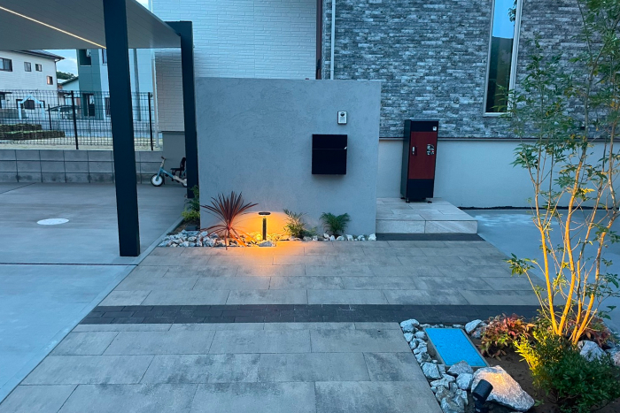 家の外構のイメージ画像