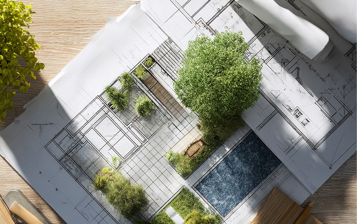 設計図のイメージ